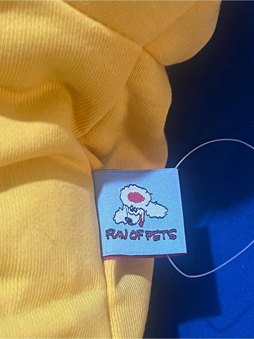 Dog  Overall with Yellow sweater - Picture 7 of 7